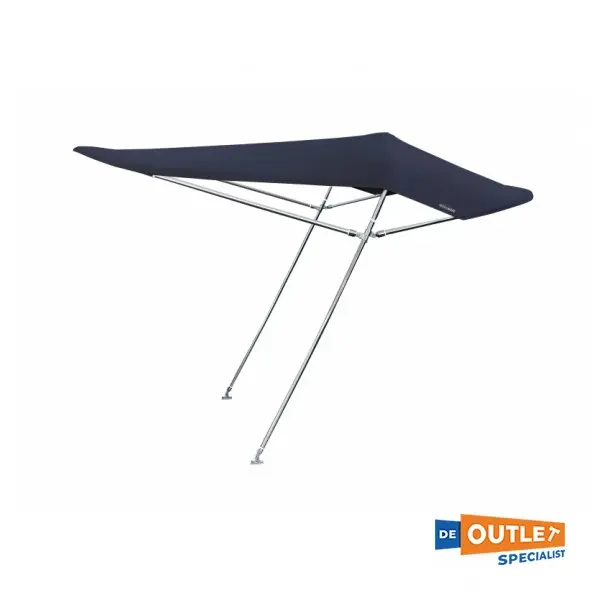 Tessilmare Aria 3-boogs bimini 150 x 122 cm blauw