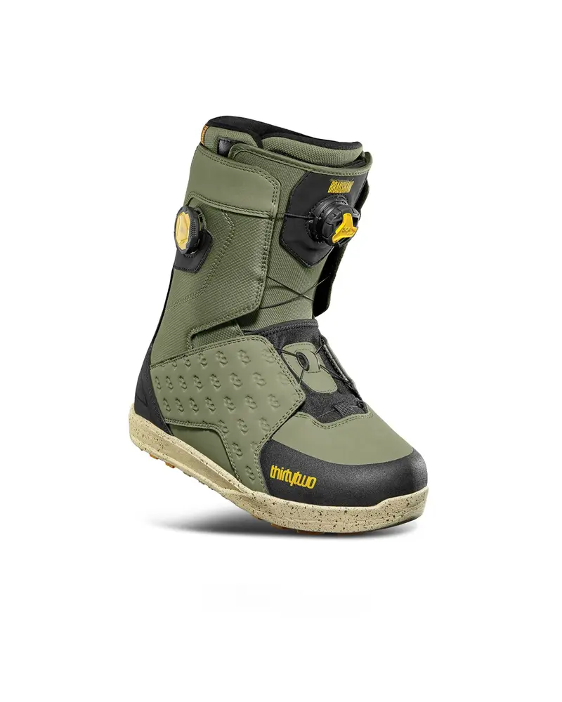 Thirtytwo Lashed Double BOA Bradshaw Olive/Black 2026 Snowboard Boots