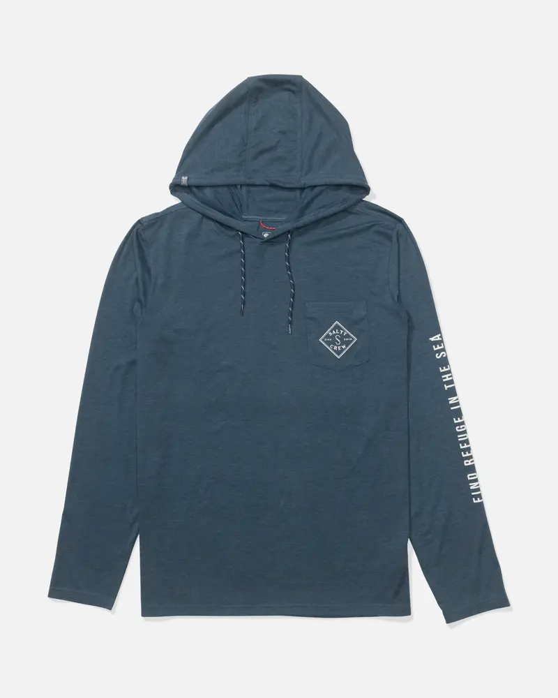 Tipped Hood Tech Tee