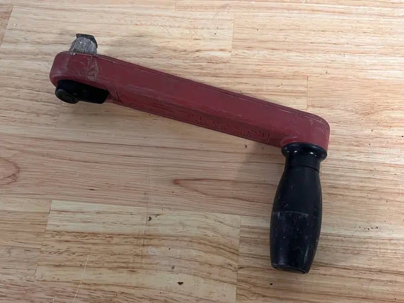 Titan lierhendel met lock 24 cm
