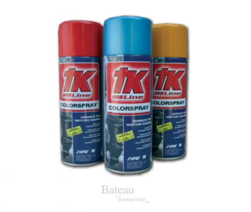 TK Colorspray Johnson/Evinrude White/Man White