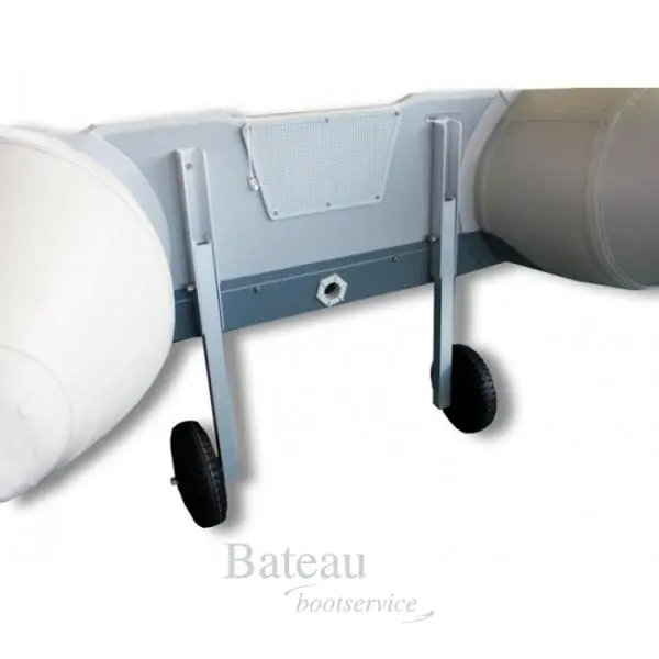 Transportwielen rubberboot aluminium