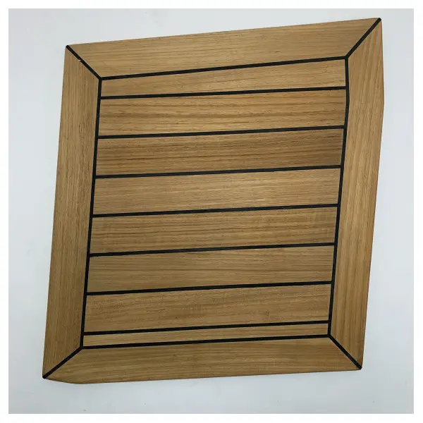 UD7520 Teak Marine Access Hatch Port Side