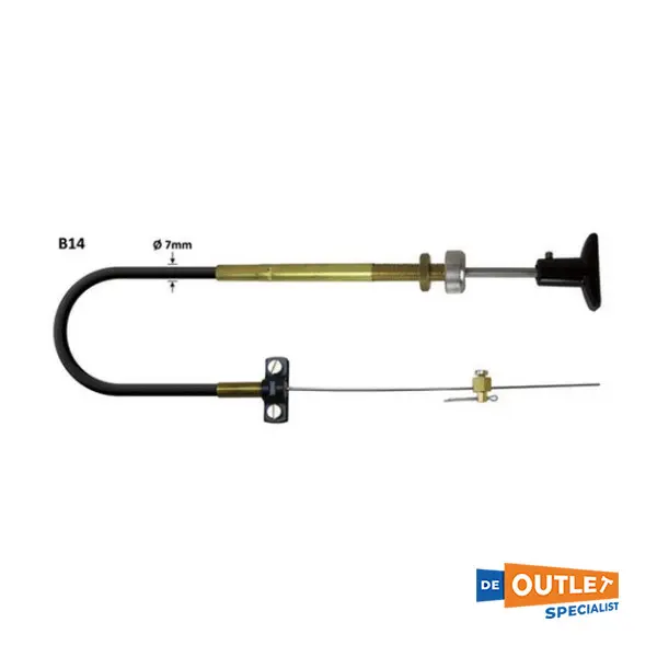 Ultraflex B14 engine stop cable 7.9 m - 32209F