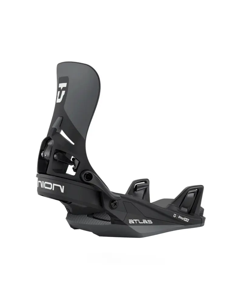 Union Atlas Step On® Black Snowboard Bindings