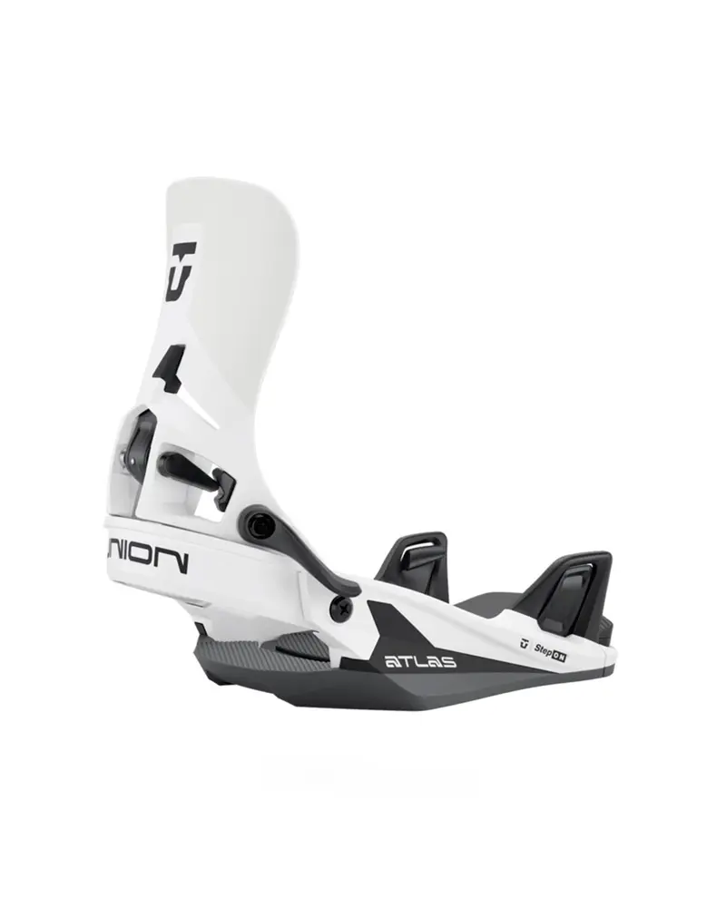 Union Atlas Step On® White Snowboard Bindings