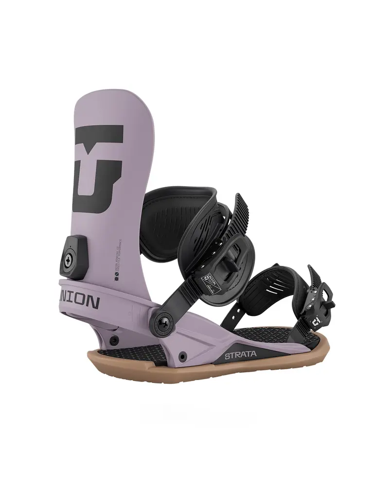 Union Strata Grey Violet 2026 Snowboard Bindings