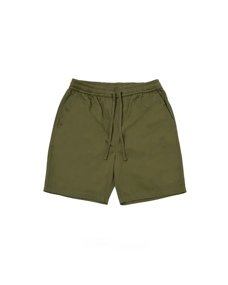 Universal Works Beach Short Twill Light Olive