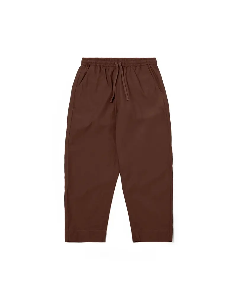 Universal Works Judo Pant Peached Poplin Brown