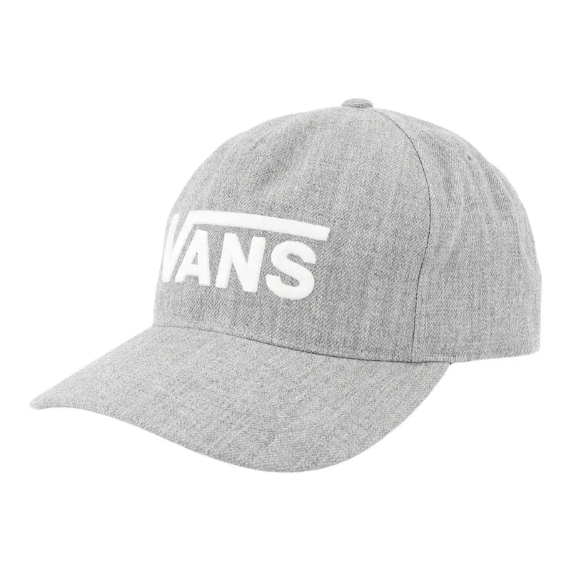 Vans Drop V Logo Snapback Cement Grey