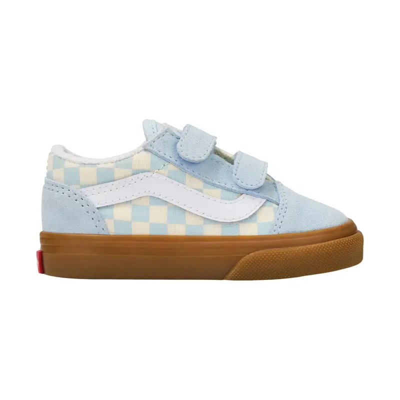Vans Old Skool V Gum Check Dawn Mist