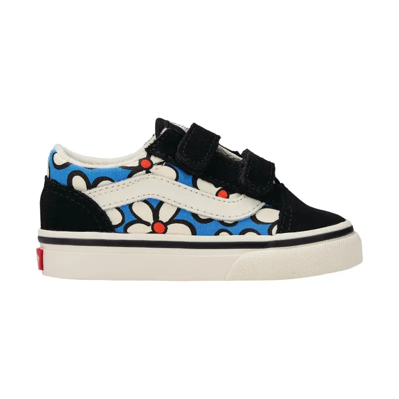 Vans Old Skool V Painted Floral Bright Azure