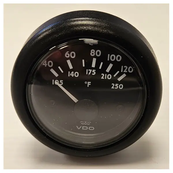 VDO MTU N02124762 OceanLine coolant temperature 120C indicator