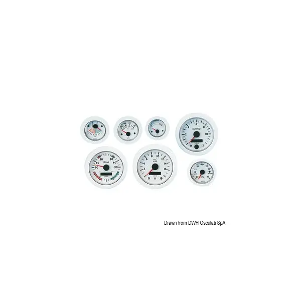 VDO Sumlog speed indicator display 0-50 knots black