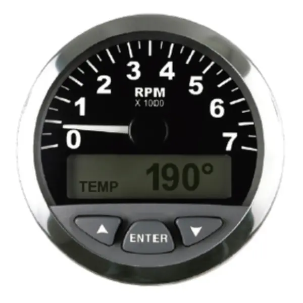 Veethree SmartCraft tachometer 7000 RPM with LCD - 781014SDFE