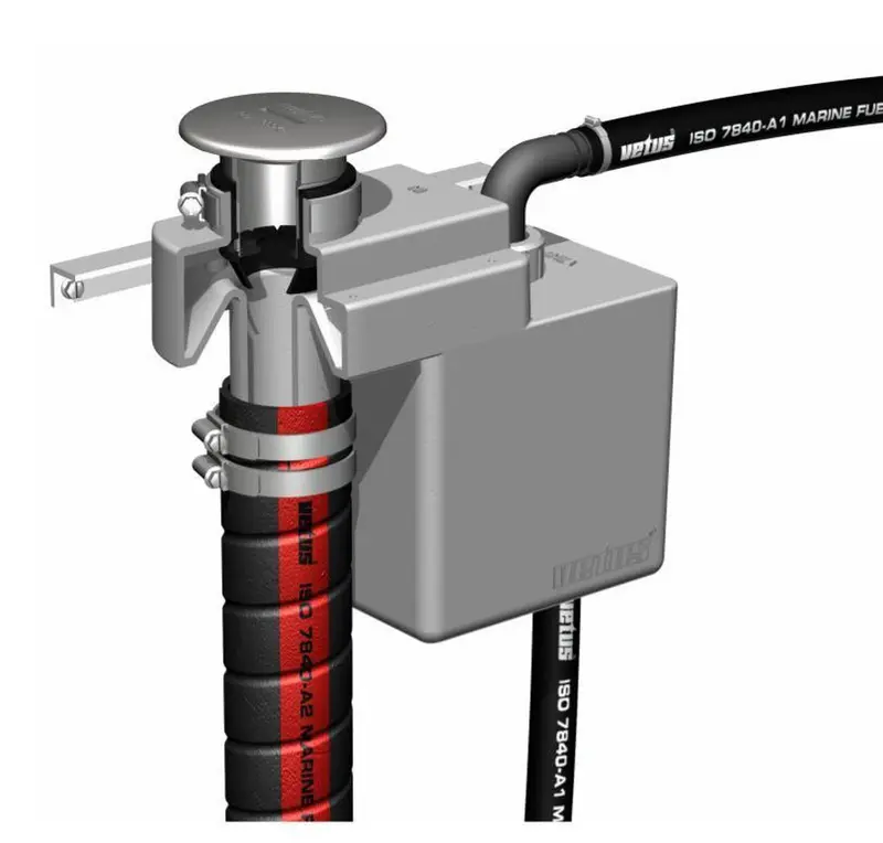 Vetus FS5116 fuel splash overflow stop 51 mm