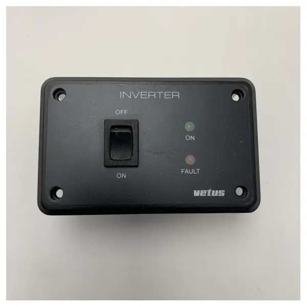 Vetus inverter control panel black 12/24V