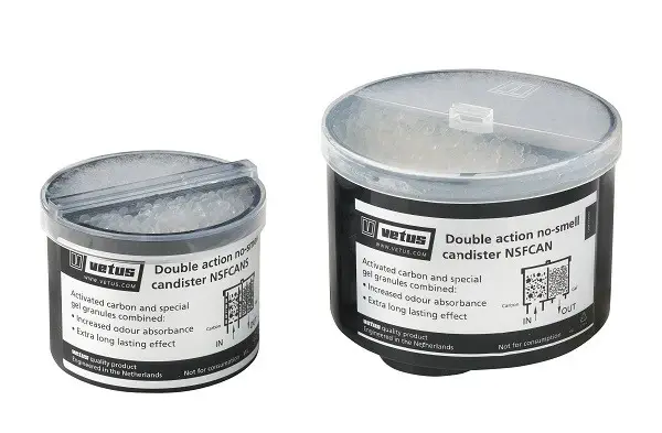 Vetus NSFCAN filter exchange element with dual function black