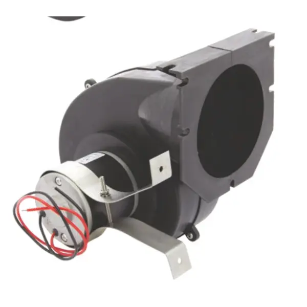Vetus VENT7612A black engine room ventilator D76 mm 12V