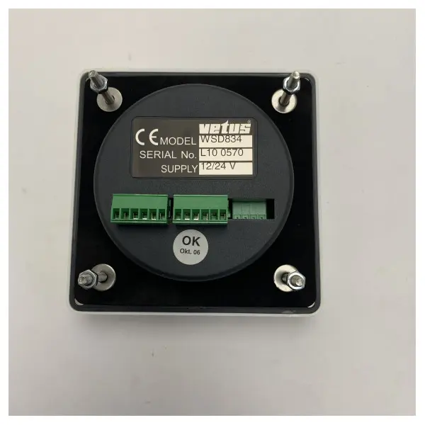 Vetus WSD834 wind indication and direction display