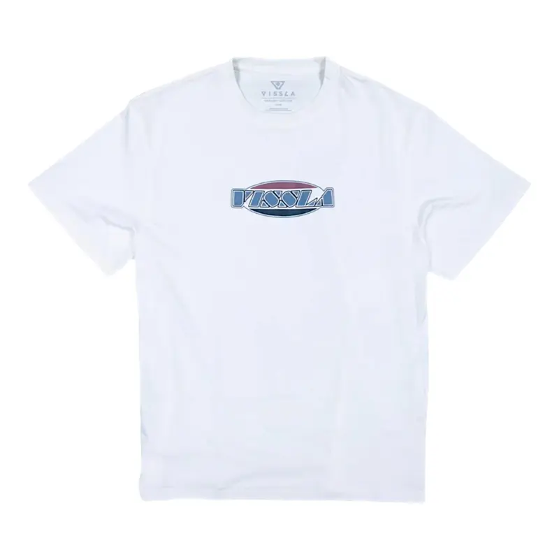Vissla Showdown Oversized Eco Ss Tee White