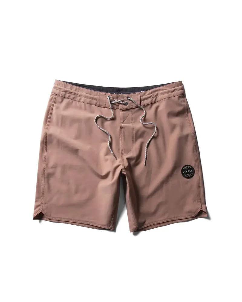 Vissla Solid Sets 18.5'' Boardshorts Clay