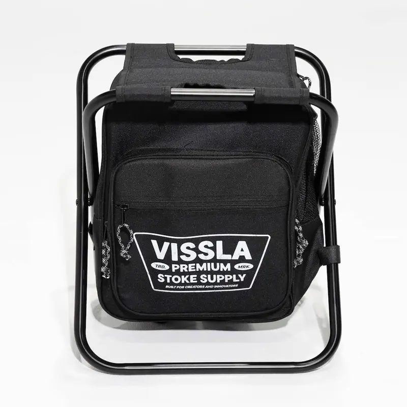 Vissla Stoke Supply Backpack Chair Combo-BLK
