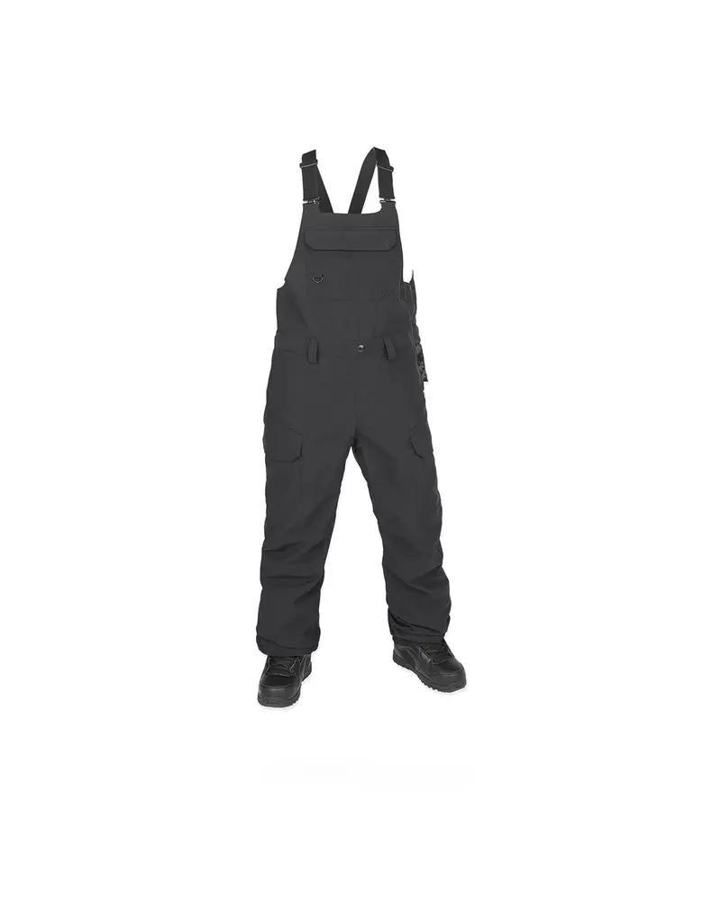 Volcom Creston 3D Stretch Bib Overall Black