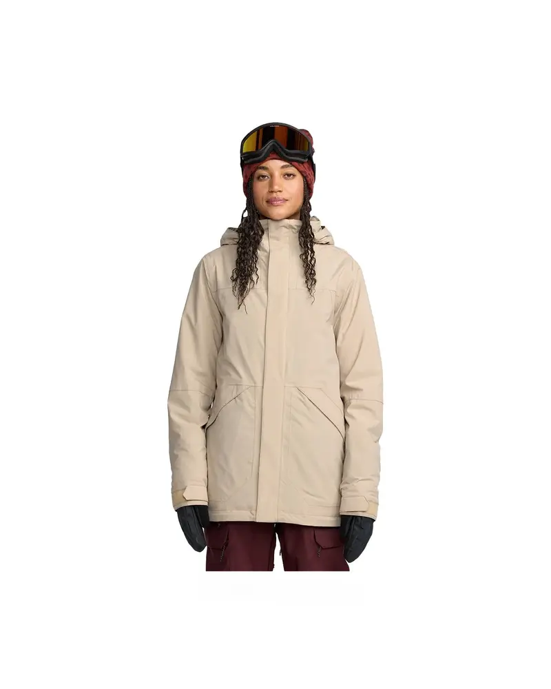 Volcom Shelter 20K 3D Stretch Jacket Oatmeal