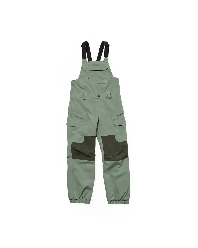 Volcom Women's Creston 3D Stretch Bib Overall Light Green