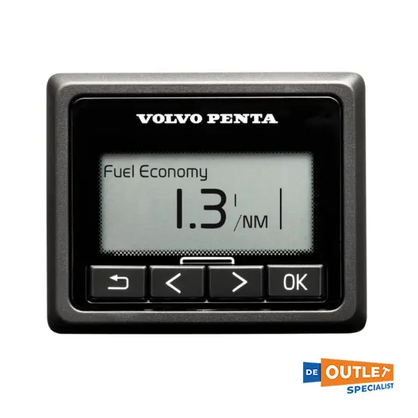 Volvo Penta 2,5 inch info display black - 22499270