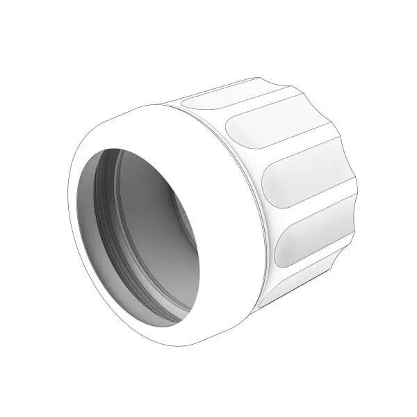 Volvo Penta 85 mm white mounting ring kit - 874709