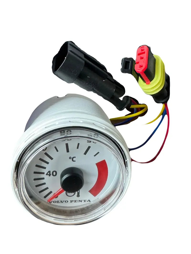 Volvo Penta 874921 temperature gauge white