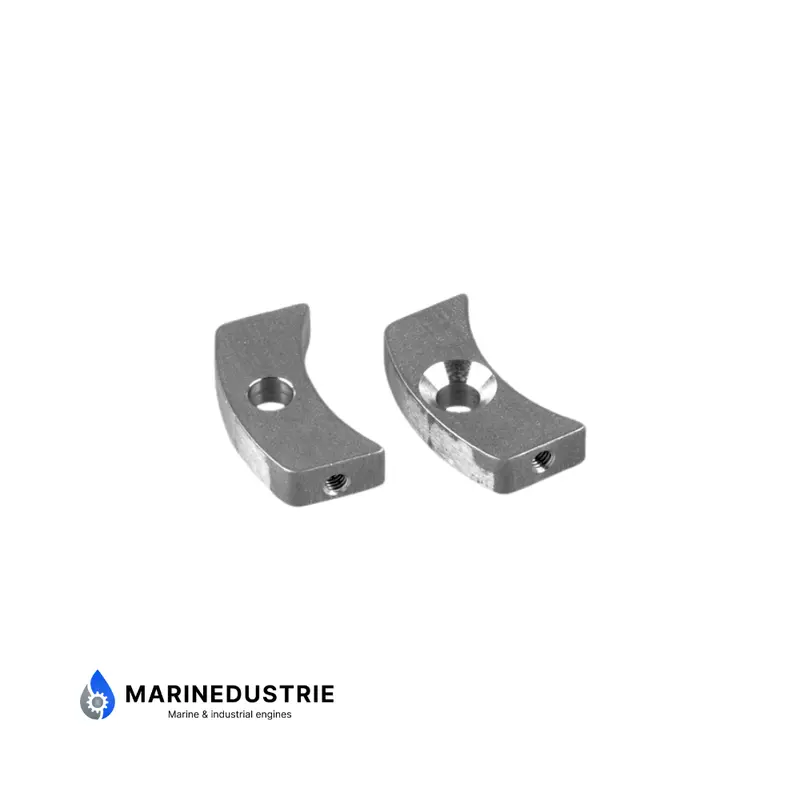 Volvo Penta adapterplaat voor splitring anodes Saildrive 120 - Gegalvaniseerd staal