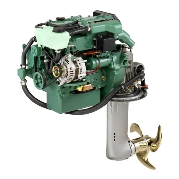 Volvo Penta D2-75 75HP marine diesel engine with 150S saildrive