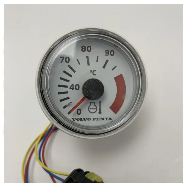 Volvo Penta Engine Temperature Gauge 0-90�C 52 mm - 874710