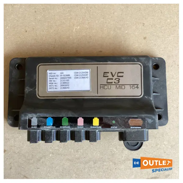 Volvo Penta EVC C3 HCU MID 164 processor - 21321165