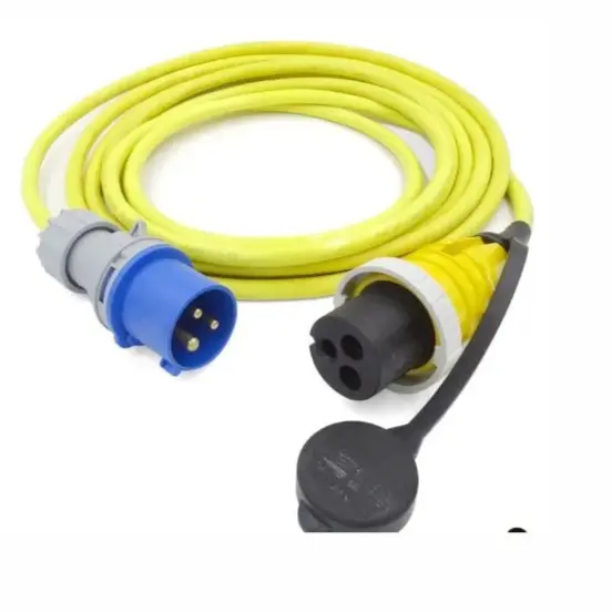 Walstroomkabel 16A, complete set met 15m kabel