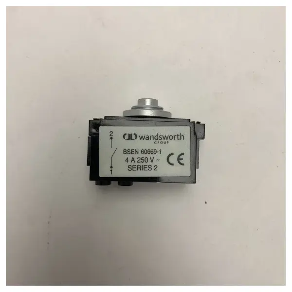 Wandsworth 280294 classic plate switch series 2 chrome 95/SC
