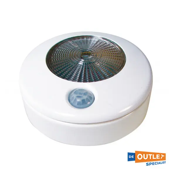 Waterdichte LED lamp met bewegingssensor 12/24V wit - 4000201