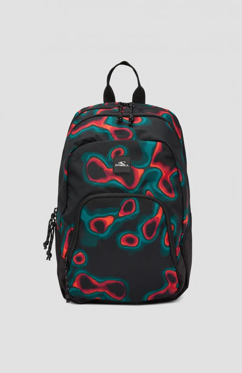 Wedge Small Backpack | Black Heat Map