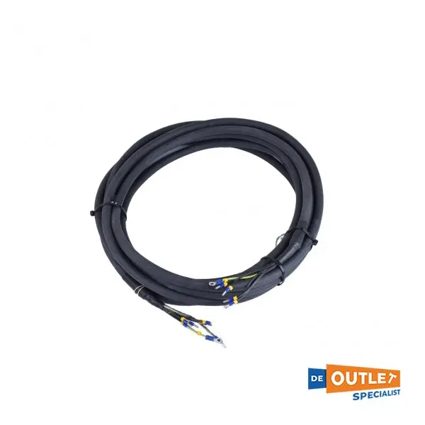 Whisper Power afgeschermde stroomkabel 5 meter - 41301020