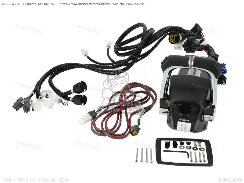 Yamaha remote twin engine control kit - 6X6482076300