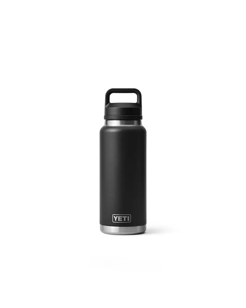 Yeti Rambler 36 Oz Bottle Chug Black [1L]