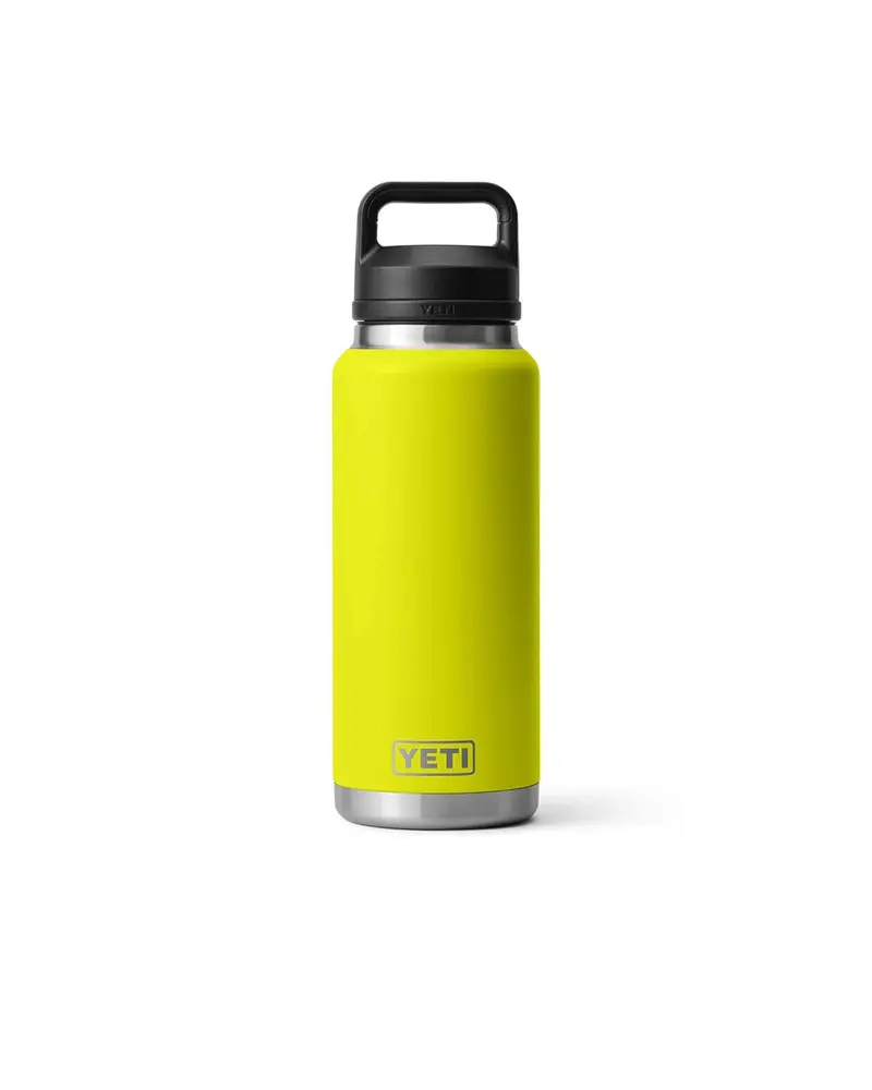 Yeti Rambler 36 oz Bottle Chug Firefly Yellow