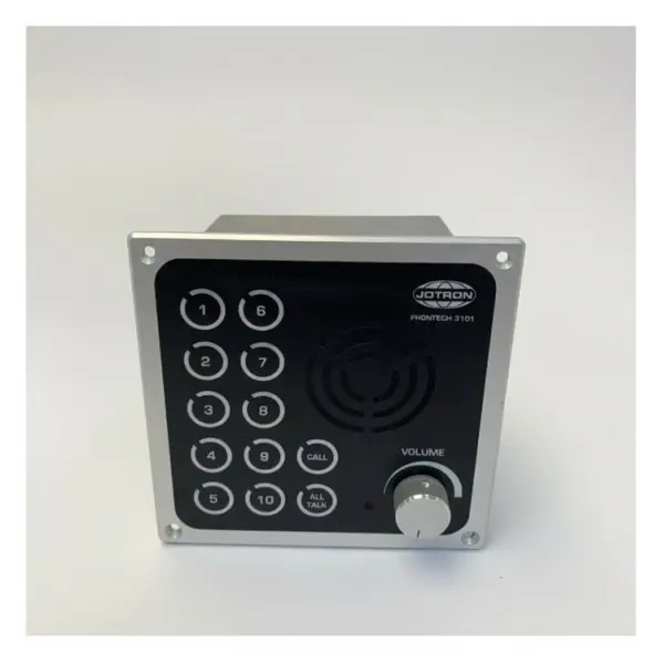Zenitel CIS P-3101 Talkback Master Station - 10 Lines, 24VDC